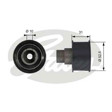 Kuva Ohjainrulla, hammashihna OPEL, VAUXHALL OE 5636424, 636418, 90411787