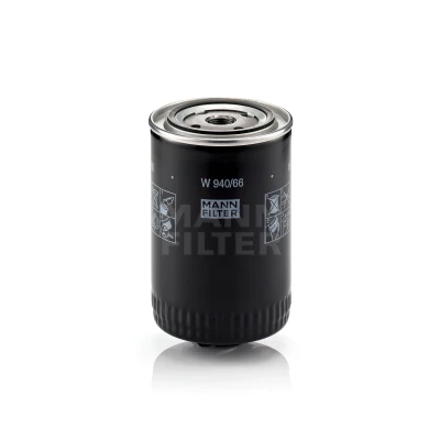 Kuva MANN FILTER W 940/66 Öljynsuodatin 3/4 16 UNF yhdellä peruutuksenestoventtiilillä Ruuvattava suodatin AUDI: A4 B7 Avant, B6 Sedan, Avant