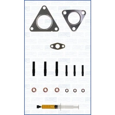 Kuva AJUSA JTC11190 Asennussarja Turboahdin with studs, syringe oil Tiivisteillä asennusohjeella