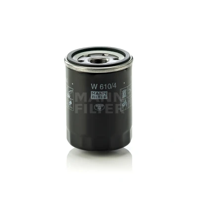 Kuva MANN FILTER W 610/4 Öljynsuodatin 3/4 16 UNF yhdellä peruutuksenestoventtiilillä Ruuvattava suodatin NISSAN: MICRA 2, 3, Note I