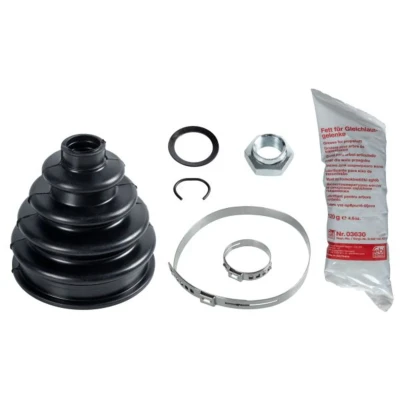 Kuva FEBI BILSTEIN 03629 Paljekumisarja, Vetoakseli Etuakseli, Pyörän puoli Kumi VOLKSWAGEN: Passat B3/B4 Variant