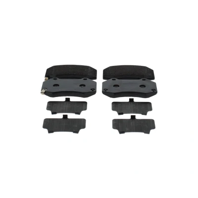 Kuva BOSCH 0 986 494 718 Jarrupalat Low Metallic akustisella kulumavaroittimella Huudonvaimennuspellillä OPEL: Corsa D Hatchback, E Hatchback