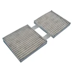 Kuva ALCO FILTER MS 6433C Raitisilmasuodatin Aktiivihiilisuodatin 188,0 187,0 25,0 BMW: X3, X4
