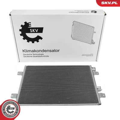 Kuva ESEN SKV 86SKV322 Ilmastoinnin Lauhdutin ilman vedenerotinta Alumiini 570mm