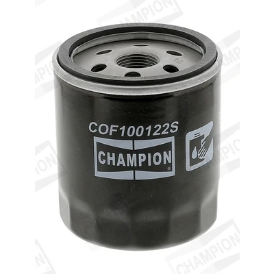 Kuva CHAMPION COF100122S Öljynsuodatin M 20 x 1.5 Ruuvattava suodatin FIAT: Ducato I Flatbed Kuorma auto/Alusta, BRAVO 1, Marea Sedan, OPEL: Vectra A Sedan