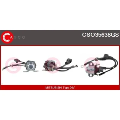 Kuva CASCO CWR71000AS Lasinnostimen Kytkin Etu, vasen RENAULT: MEGANE 2