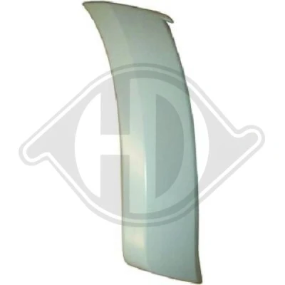 Kuva DIEDERICHS Priority Parts 5402864 Lokasuoja Eteen, oikea Musta ISUZU: D Max 1 Pickup