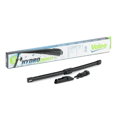 Kuva Pyyhkijänsulka Valeo Hydroconnect 578500 350mm Edessä Rungottomat koukkukiinnitys, Pinnakiinnitys RENAULT: Twingo 3, Clio 4, Zoe, KIA: Venga