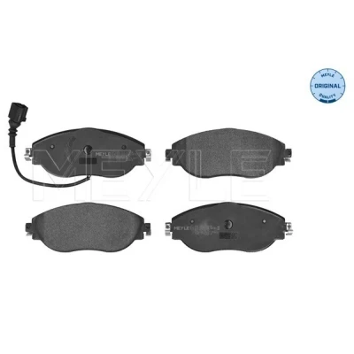 Kuva MEYLE 025 251 1720/W Jarrupalat ORIGINAL Quality Etuakseli Sis. kulumisenilmaisimen Huudonvaimennuspellillä VOLKSWAGEN: Passat B8 Variant