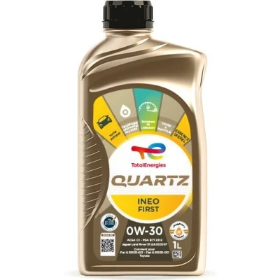 Kuva Total Quartz Ineo First 0W 30 1l Moottoriöljy 183103 PEUGEOT: 3008 I, 208 I Hatchback, 308 CITROËN: Jumper II Bussi, C4 Hatchback