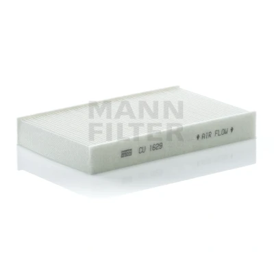 Kuva MANN FILTER CU 1629 Raitisilmasuodatin Hiukkassuodatin 238 153 32 NISSAN: Pulsar Hatchback, SUNNY 3, Juke