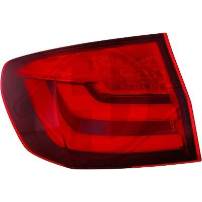 Kuva DIEDERICHS 1225690 Takavalot Oikea Uloin osa LED Lampun kannalla BMW: 5 Touring