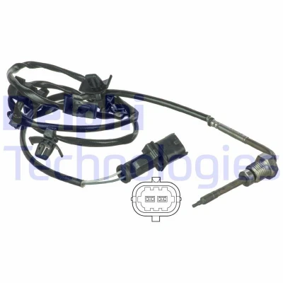 Kuva Tunnistin, pakokaasulämpötila Delphi TS30026 opel meriva b minibus, minivan, van, vauxhall mk ii OE 55571194, 855279