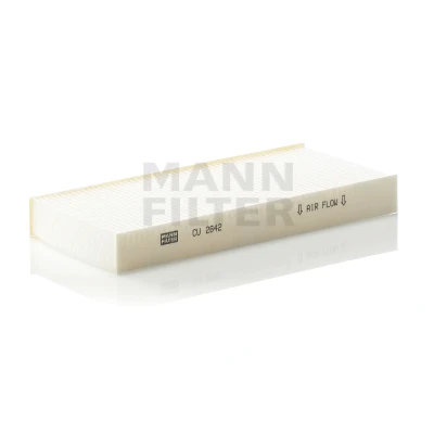 Kuva MANN FILTER CU 2642 Raitisilmasuodatin Hiukkassuodatin 265 119 30 RENAULT: TWINGO 1 Kasten