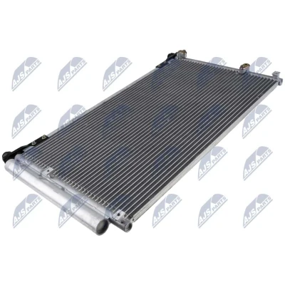 Kuva NTY CCS HD 029 Ilmastoinnin Lauhdutin Vedenerottimella Alumiini 648mm R134a, R1234yf HONDA: Civic VIII Sedan (FD, FA) 1.8 EXS Flex, 2005 2013