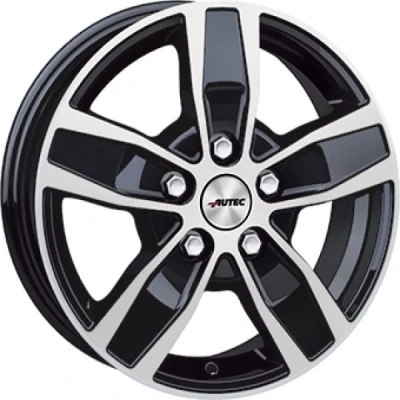 Kuva AUTEC QUANTRO Gloss Black Polished 6.5x16 5/118 ET66 B71.1