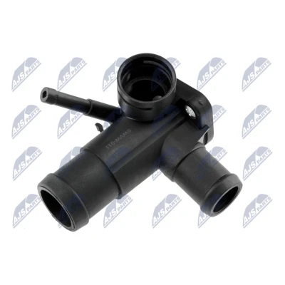 Kuva Jäähdytysnesteen laippa, Edessä, Sylinterikansi SEAT, VW OE 068 121 132A, 133AE
