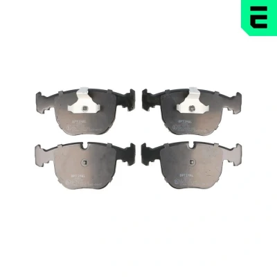 Kuva OPTIMAL BP 10081 Jarrupalat Etuakseli Ilman kulumisenilmaisinta BMW: X3, 5 Touring, Sedan
