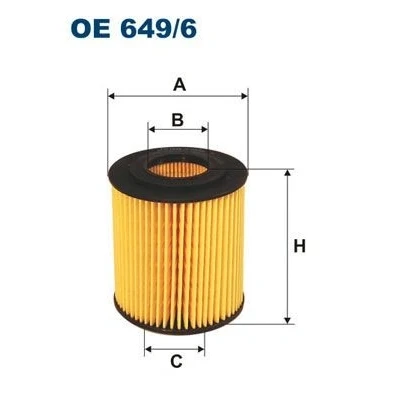 Kuva Öljynsuodatin BMW OE 11 42 7 501 676, 508 969, 619 232