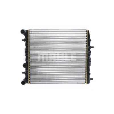 Kuva MAHLE ORIGINAL CR 454 000S Jäähdytin Autoihin ilman ilmastointilaitetta 430 413 26 Tiivisterenkaalla Jäähdytysrivat mekaan. kiinnitetyt SKODA: Fabia 2