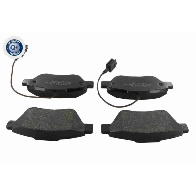 Kuva VAICO V24 0151 Jarrupalat Q+, original equipment manufacturer quality Etuakseli Sis. kulumisenilmaisimen FIAT: 500 Hatchback, Punto II Hatchback