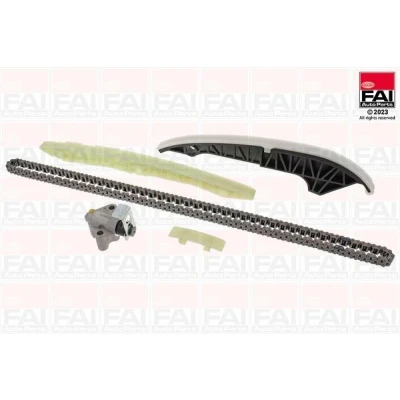 Kuva FAI AutoParts TCK174NG Jakoketjusarja ilman tiivisteitä, hammaspyöriä Yksinkertainen, Ketju hiljainen AUDI: A5 B8 Sportback, A6 C7 Avant