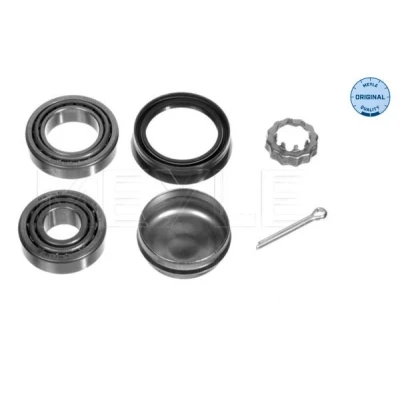 Kuva MEYLE 100 598 0003 Pyöränlaakerit Taka akseli, molemminpuolinen Asennusmateriaalilla ORIGINAL Quality 50 Kartiorullalaakeri AUDI: A4 B5 Avant