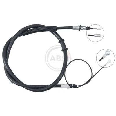 Kuva Vaijeri, käsijarru, Taakse, oikea, vasen OPEL, RENAULT OE 364001202R, 4408330, 95510514