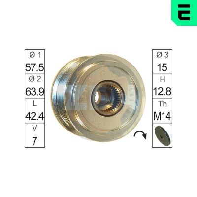 Kuva ERA ZN5567 Laturin Vapaakytkin