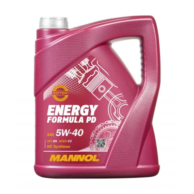 Kuva Mannol Energy Formula Pd 5W 40 5l Moottoriöljy MN7913 5 MERCEDES BENZ: C sarja Sedan, E HONDA: CR V 4, SUBARU: Outback IV