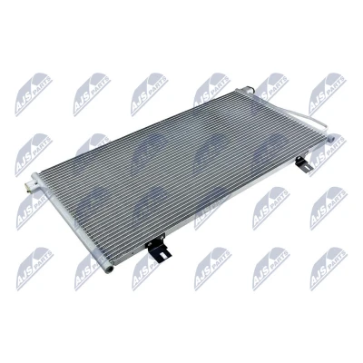 Kuva NTY CCS NS 020 Ilmastoinnin Lauhdutin ilman vedenerotinta Alumiini 730 NISSAN: Interstar Van, Bussi, RENAULT: MASTER 2 Kasten