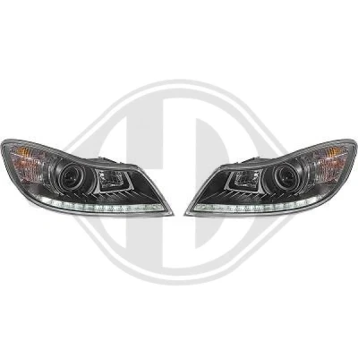 Kuva DIEDERICHS HD Tuning 7831886 Ajovalonheitinsarja SKODA: Octavia 2 Combi