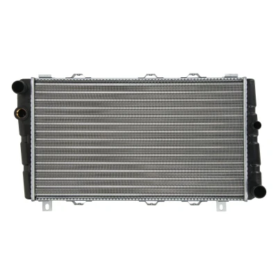 Kuva THERMOTEC D7S001TT Jäähdytin Autoihin ilman ilmastointilaitetta 285 480 32 Käsivaihteisto Jäähdytysrivat mekaan. kiinnitetyt SKODA: FELICIA 2 Kombi