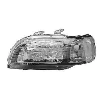 Kuva VAN WEZEL 2529962 Ajovaloumpio Oikea H4 Lasinkirkas Oikeanpuoleiselle liikenteelle ilman valokorkeussäätimen moottoria P43t HONDA: CIVIC 6 Fastback