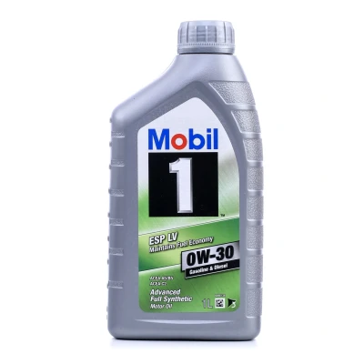 Kuva Mobil 1 ESP LV 0W 30 1l Moottoriöljy 154313 BMW: 3 Sedan, 5 Touring, VOLVO: V60 I, V70 3, 2, TOYOTA: Avensis II Station Wagon
