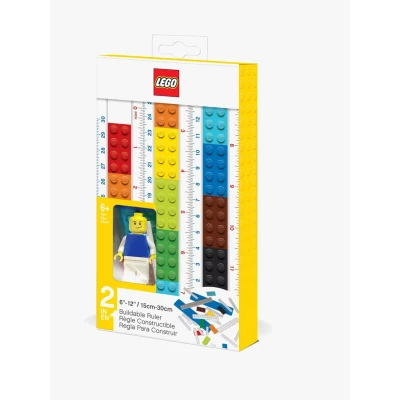 Kuva LEGO Rakennettava Viivoitin + Figuuri