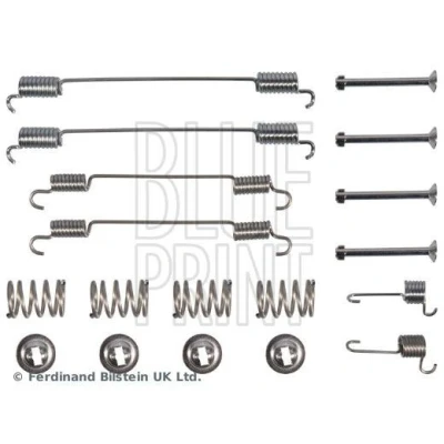 Kuva BLUE PRINT ADBP410075 Tarvikesarja Jarrukengät Taka akseli PEUGEOT: 207 Hatchback, NISSAN: Primera Hatchback