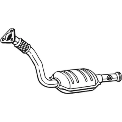 Kuva Bosal 090 730 Katalysaattori Euro 4 asennusosilla towbar set (Including e set) RENAULT: CLIO 2, Kangoo I