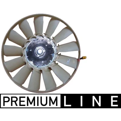 Kuva MAHLE ORIGINAL CFF 487 000P Jäähdyttimen Tuuletin 811 Terminen