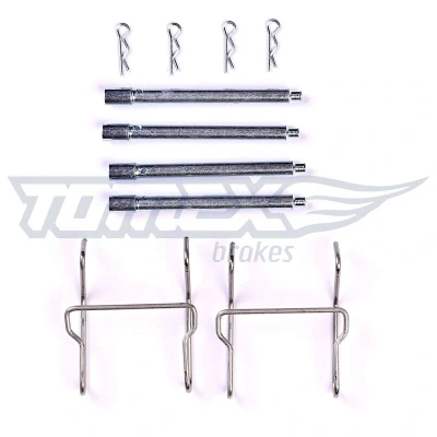 Kuva TOMEX brakes TX 43 22 Tarvikesarja, Jarrupala Taka akseli PEUGEOT: 406 Sedan, 605 Farmari, MERCEDES BENZ: Vito Bussi, Van