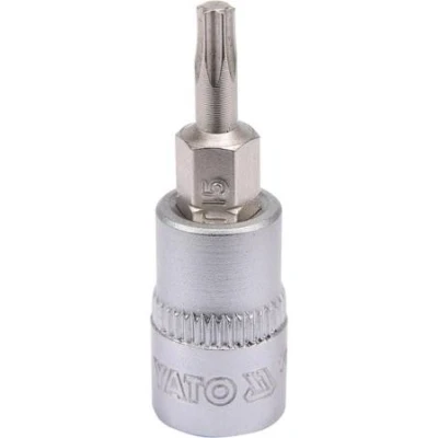 Kuva YATO YT 04303 Hylsyavain 1/4 Torx DIN 3120 T15 Kromi vanadium teräs, Työkaluteräs