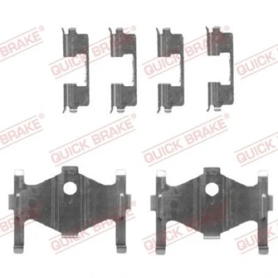 Kuva QUICK BRAKE 109 1710 Tarvikesarja, Jarrupala KIA: Cerato Hatchback, Sedan, HYUNDAI: Elantra III Hatchback