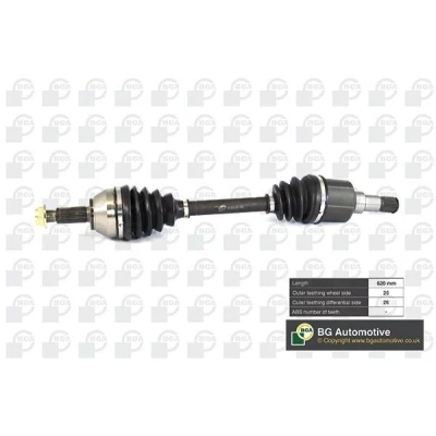 Kuva Vetoakseli, Etuakseli, vasen FORD FOCUS I, Sedan Turnier I OE 1141768, 1328500, 1602933