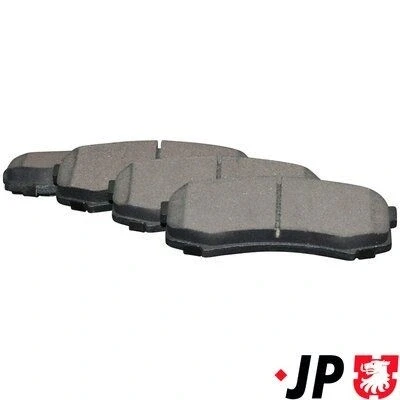 Kuva JP GROUP 4863701710 Jarrupalat Ilman kulumisenilmaisinta TOYOTA: Land Cruiser Prado 120, 150, 80, MITSUBISHI: PAJERO 4