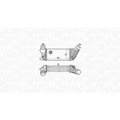 Kuva MAGNETI MARELLI 351319204260 Välijäähdytin