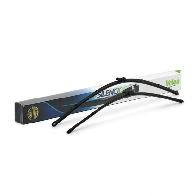 Kuva Pyyhkijänsulka Valeo Silencio X.trm, Flat Blade Set 574688 Edessä Rungottomat Top Lock OPEL: Zafira C Tourer, PEUGEOT: 5008 I, 3008 I