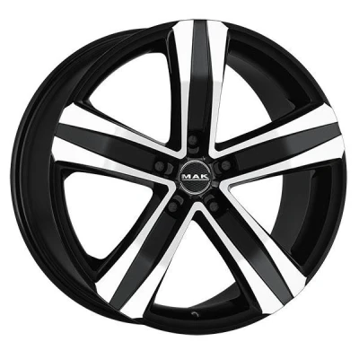 Kuva MAK Stone5 T Black Machined Face 6x15 5/139,7 ET0 B108