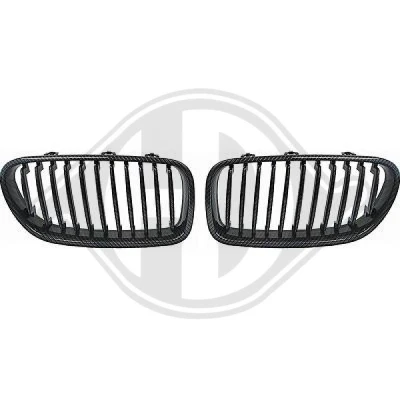 Kuva DIEDERICHS HD Tuning 1225440 Etusäleikkö Hiili BMW: 5 Touring, Sedan
