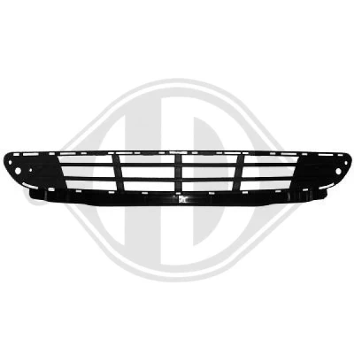 Kuva DIEDERICHS Priority Parts 1671145 Puskurin Ritilä Edessä, Keskellä Autoihin ilman ajovalopesuria MERCEDES BENZ: C sarja Sedan