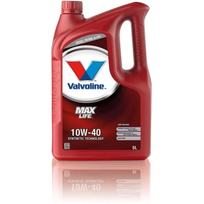 Kuva MOOTTORIÖLJY VALVOLINE MaxLife 10W 40 A3/B3/B4, 5L, Universal 1797238 OE
